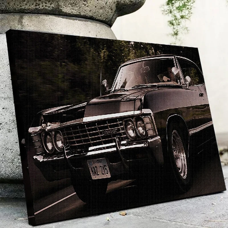 Supernatural Impala Canvas Set