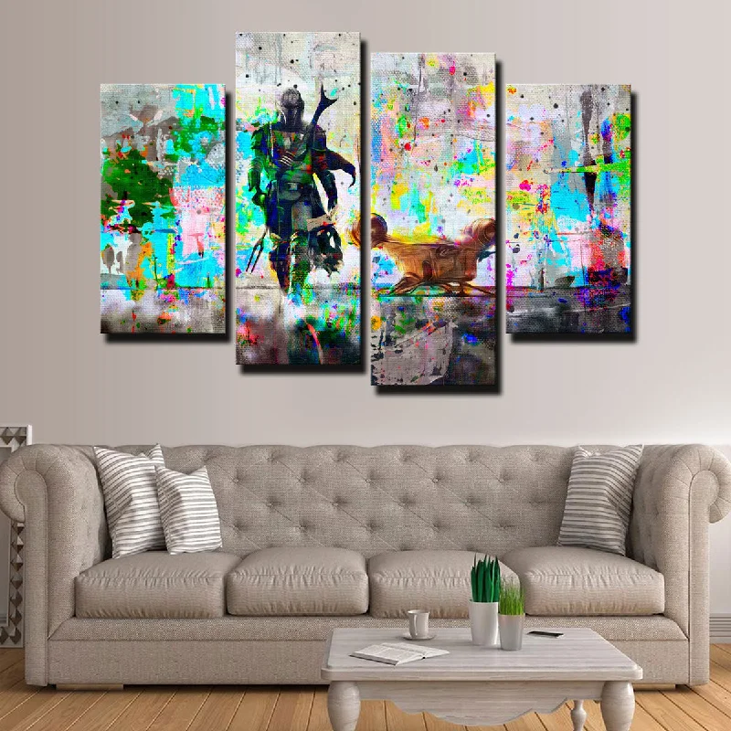 The Mandalorian Canvas Set