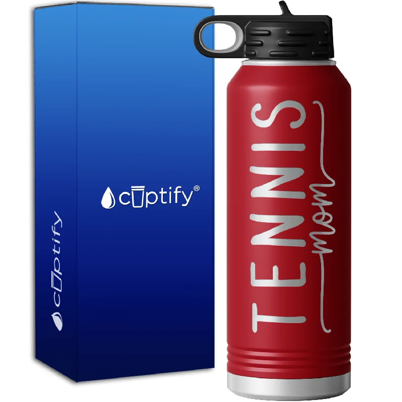 Tennis Mom 40oz Sport Water Bottle